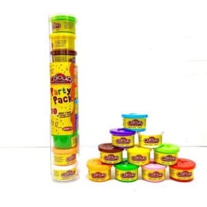 Play Dough Pack Of 10 Jars