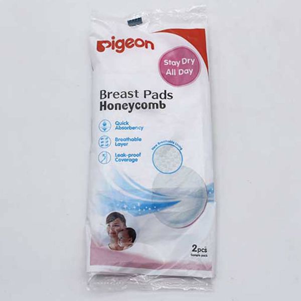 PIGEON BREAST PADS HONEY COMB PACK2 (Q597)