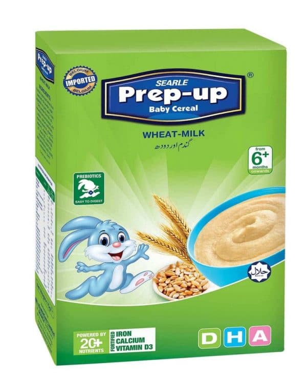 Searle Prep-Up Baby Cereal Wheat Milk 175Gm