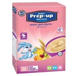 Searle Prep-Up Baby Cereal Wheat Milk & Fruits