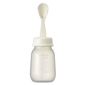 PIGEON WEANING BOTTLE WITH SPOON 120ML (D328)