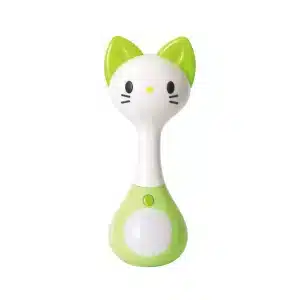 Mini Cat Rattle and Teether by Hola