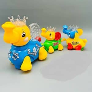 Elephant with Family Toy