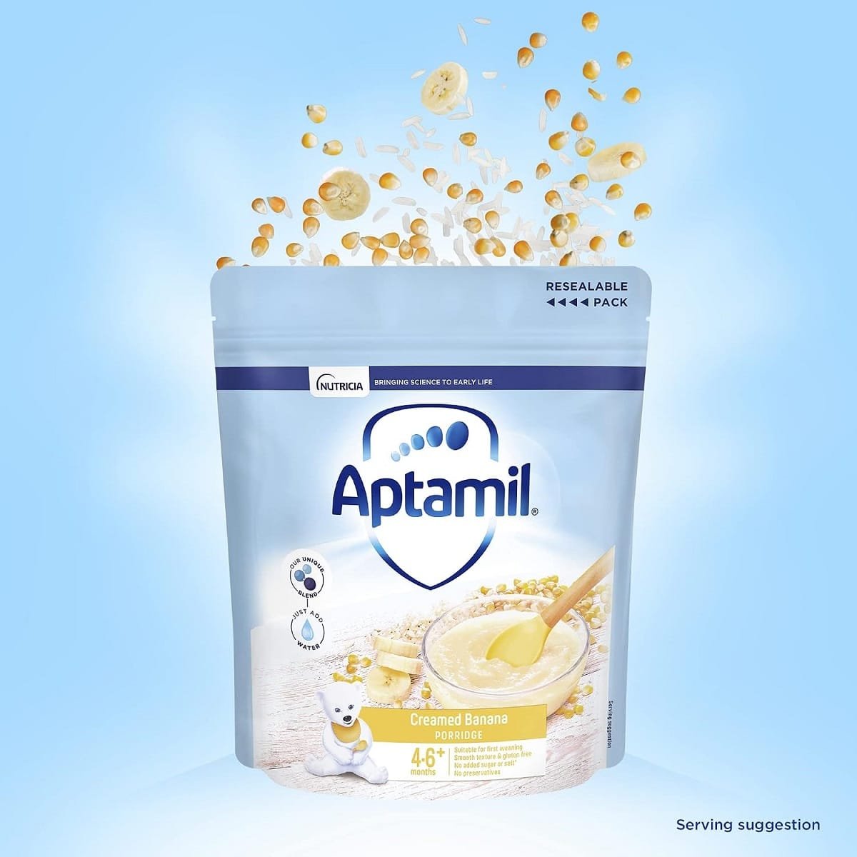 apt creamed banana